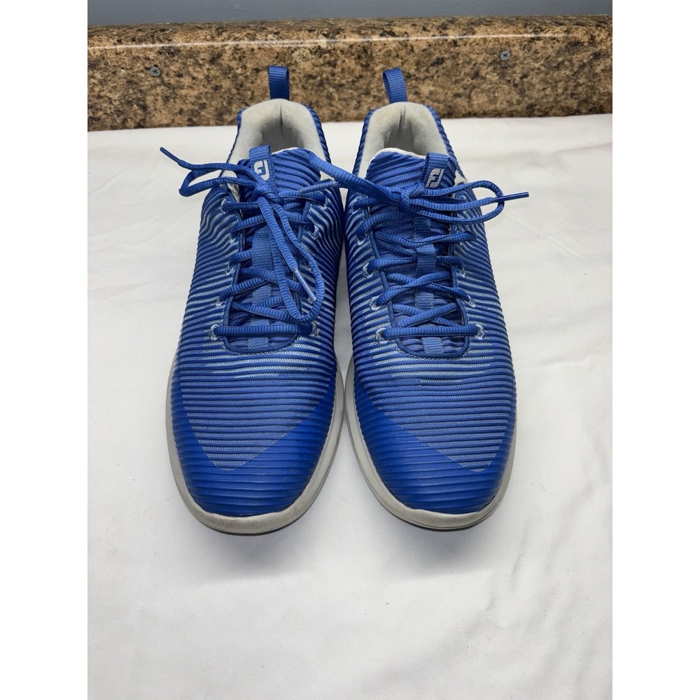 FOOTJOY FLEX XP Spikeless Men's Golf Shoes Color BLUE Size‎ 9.5M / 56252